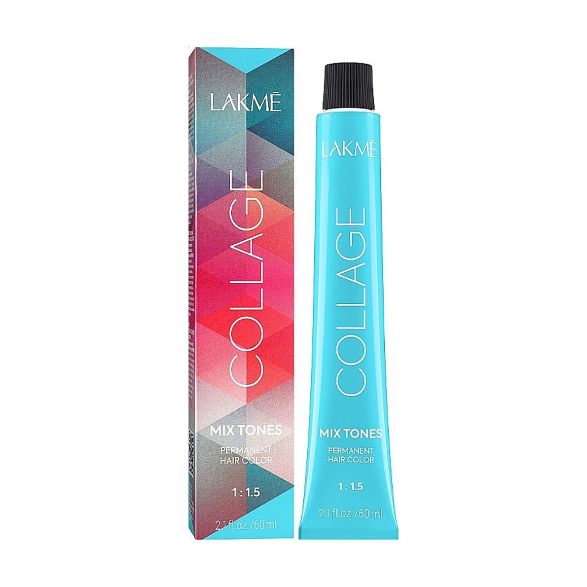 Перманентна фарба для волосся Lakme Collage Mix Tones Permanent Hair Color 0/10, 60 мл